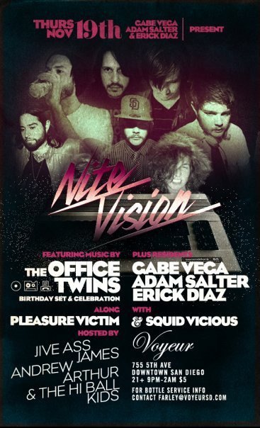 DJ Squidvicious gig poster
